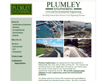 Tablet Screenshot of plumleyeng.com